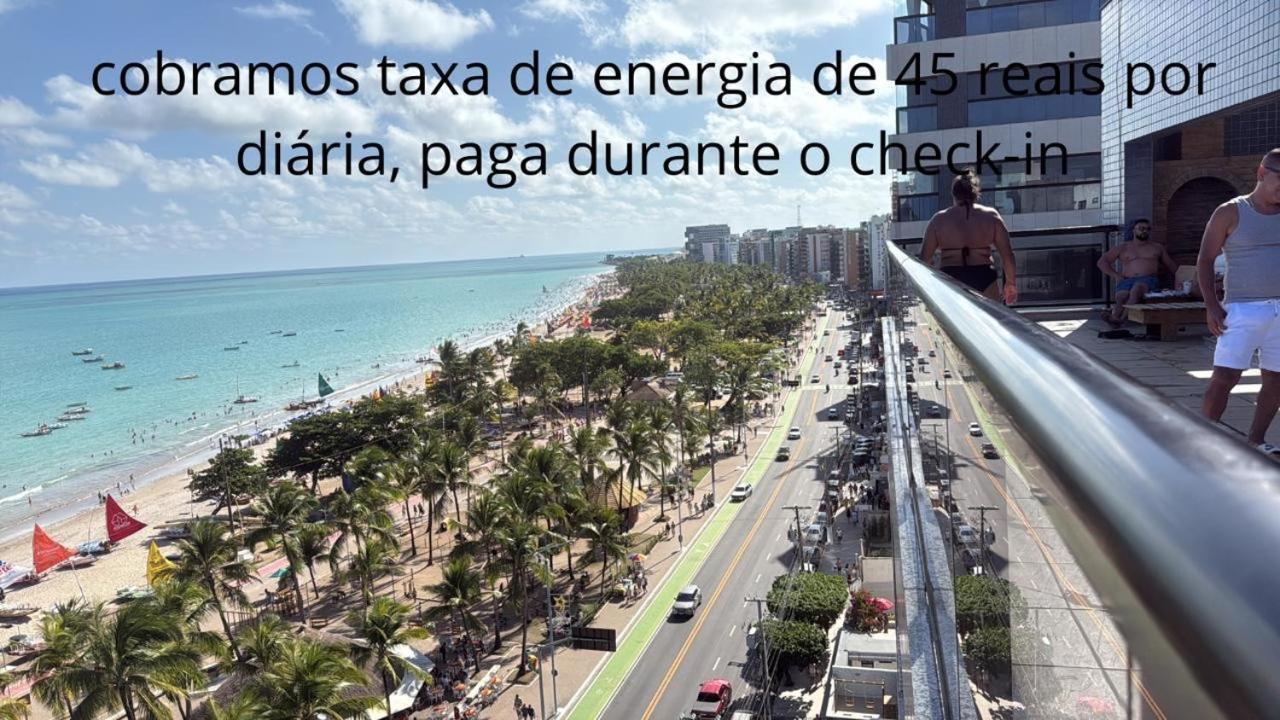 Lindo Apartamento De Frente Para A Praia De Pajucara Maceió Exterior foto